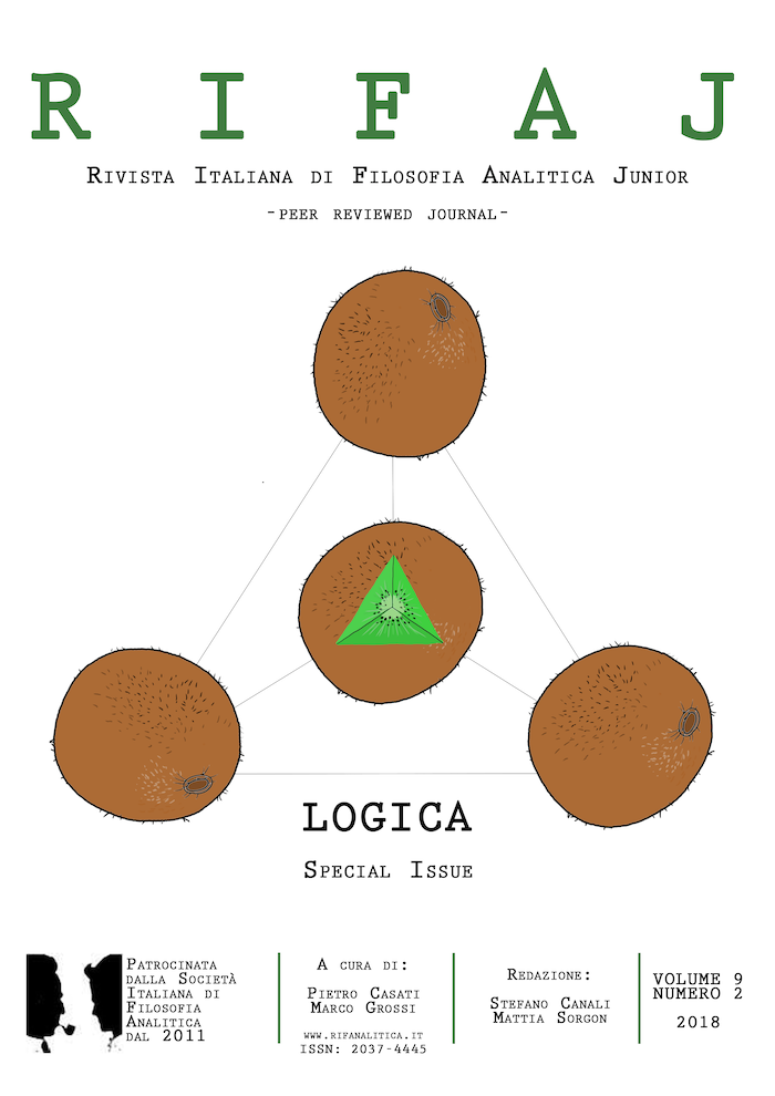 					Visualizza V. 9 N. 2 (2018): Logica
				